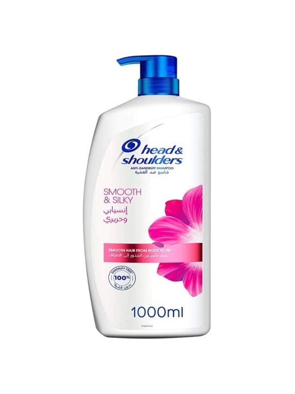 Head and Shoulders Smooth & Silky Anti-Dandruff Shampoo - 1000ml