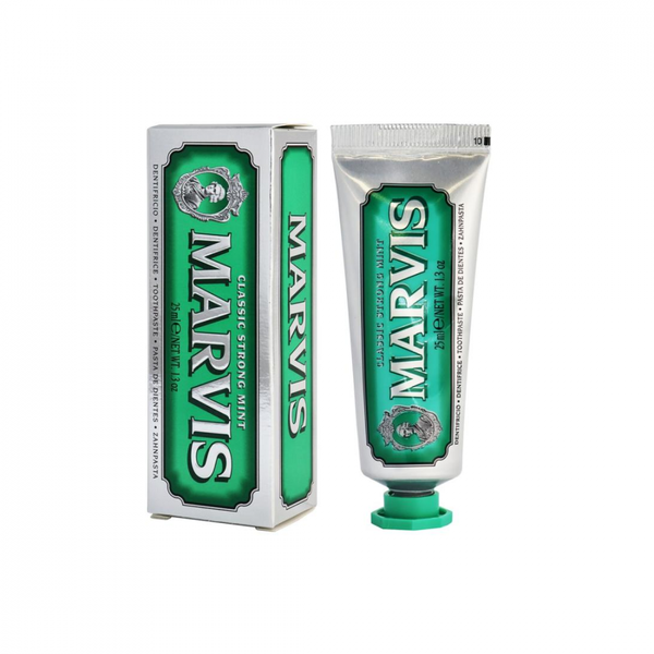 Marvis Mint Toothpaste with Fluoride for Fresh Breath and Cavity Prevention, 25ml