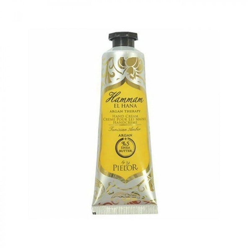 Pielor Hammam Al Hana Argan Hand Cream with 5% Shea Butter, Moisturizing
