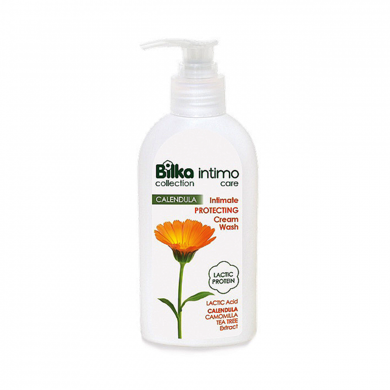 White Belka Intimate Cream Wash with Calendula, Chamomile & Tea Tree, 200ml