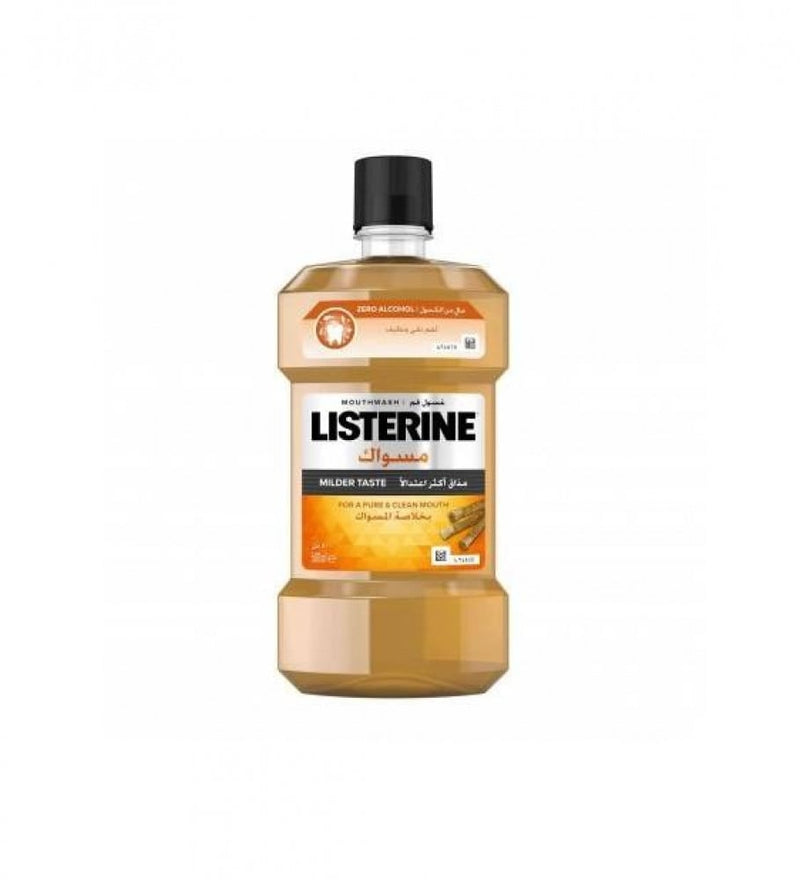 Listerine Miswak Mouthwash Gum Care and Teeth Protection 500 ml