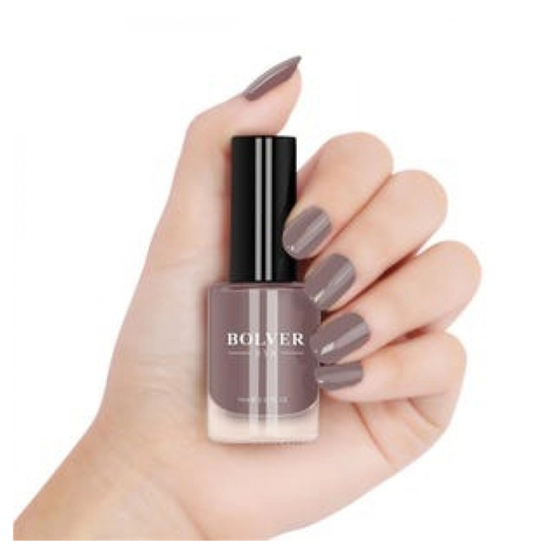 Bolver Lavender Nail Polish 603 Quick-Dry UV Resistant High-Gloss