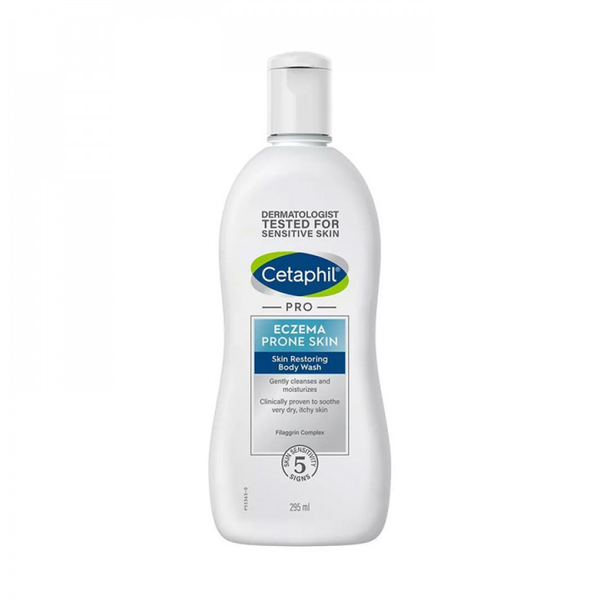 Cetaphil Pro Eczema Body Wash, Fragrance-Free, 295ml