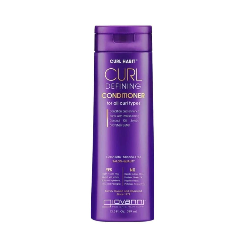 Leave In Conditioner for Curly Hair Moisture Detangling Giovanni 399ml