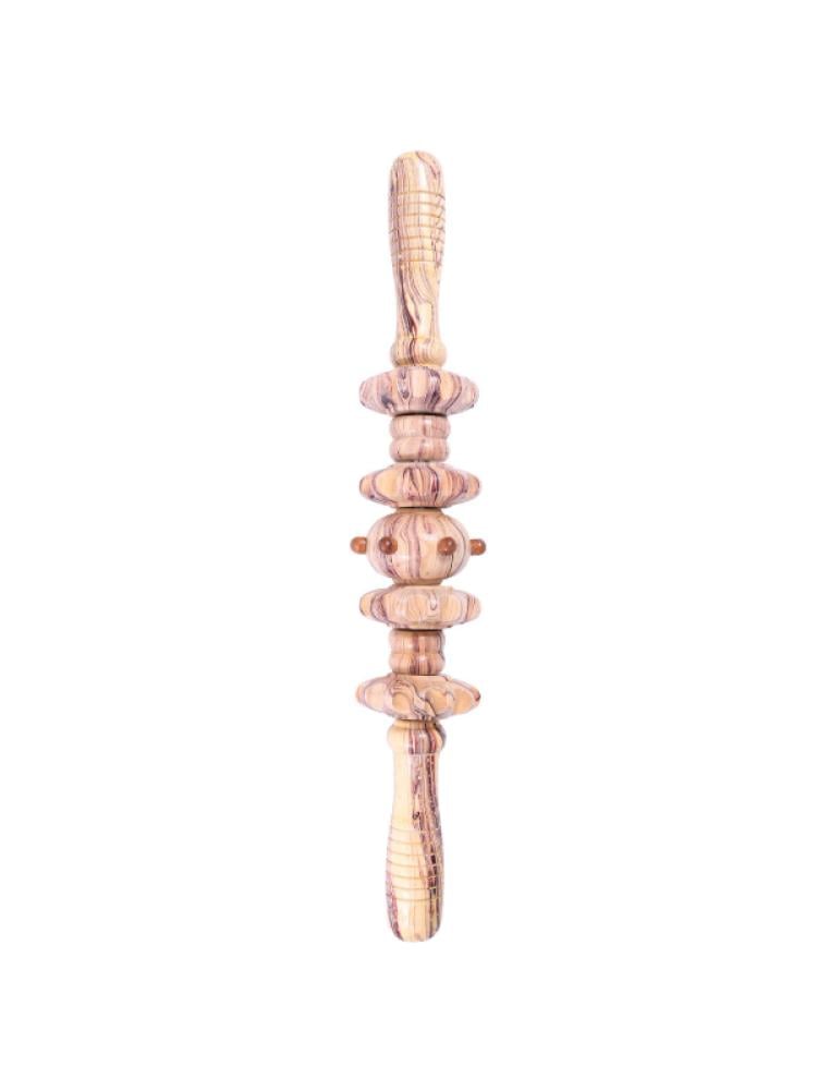 Spa System Multi-Point Wooden Massage Roller
