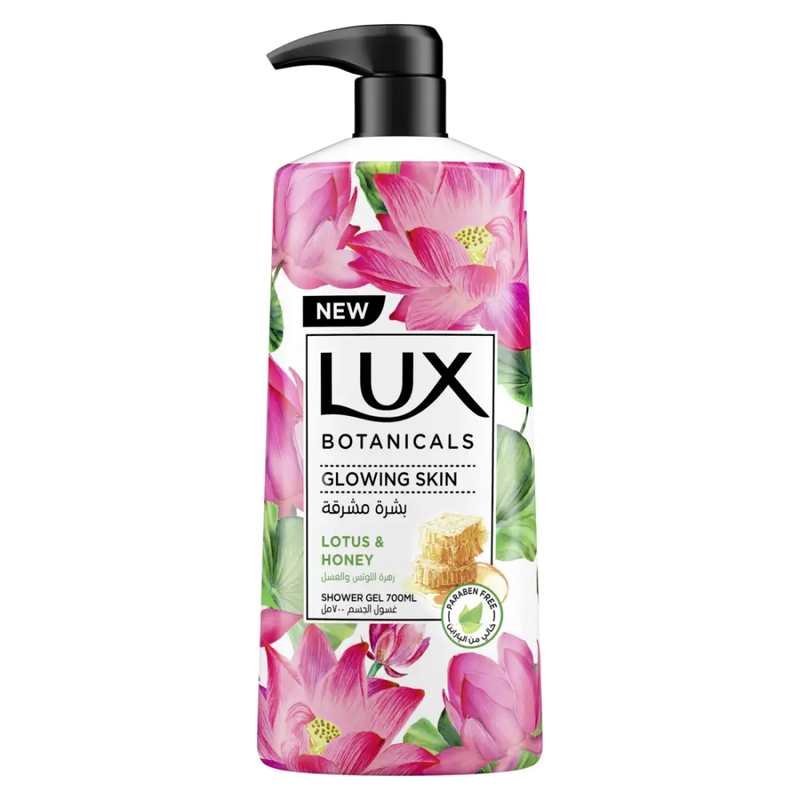 Body Wash For Glowing Skin Lotus & Honey Nourishing Lux 700ml