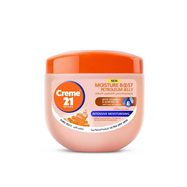 Petroleum Jelly Moisturizing Almond Oil Vitamin E Creme 21 300ml