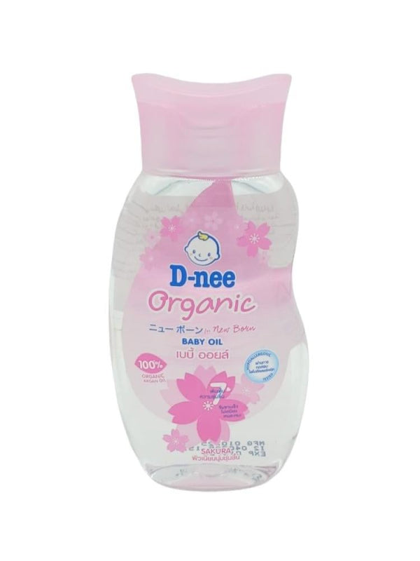 D-nee Baby Body Oil - Organic Argan & Sakura - 200ml
