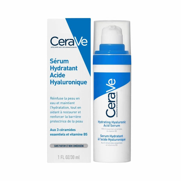 Cerave Hyaluronic Acid Hydrating Serum for Face, Fragrance-Free, 30ml