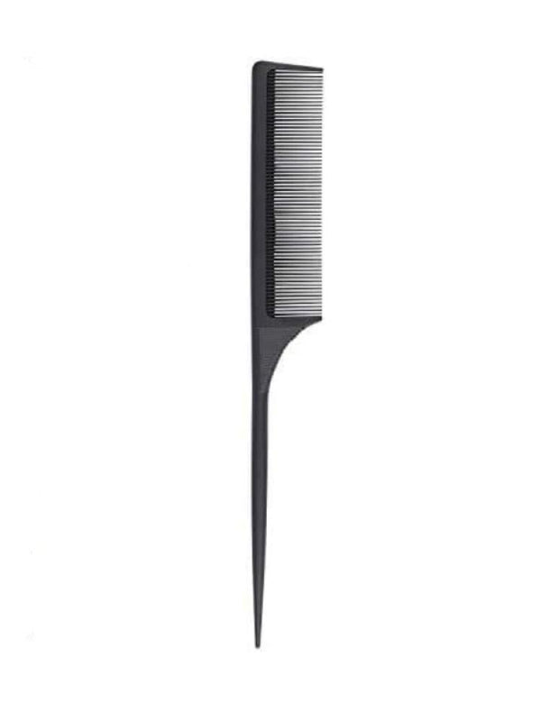 Hair System Black Styling Comb with Pointed Tail