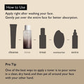 Toner with Hyaluronic Acid Black Rice Hydrating HaruHaru Wonder 150ml
