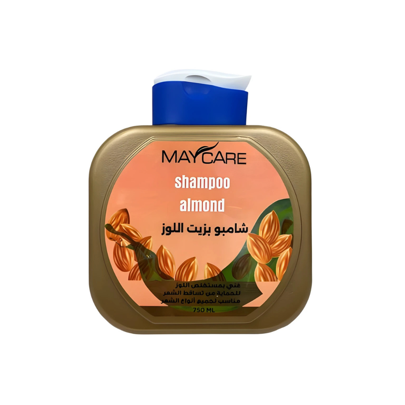 Maycare Almond Oil Shampoo, Moisturizing Hair Care, 750ml