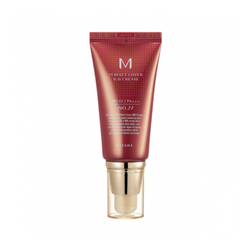 Missha Perfect BB Cream No. 27 SPF 42 PA+++ Hydrating Coverage 50ml