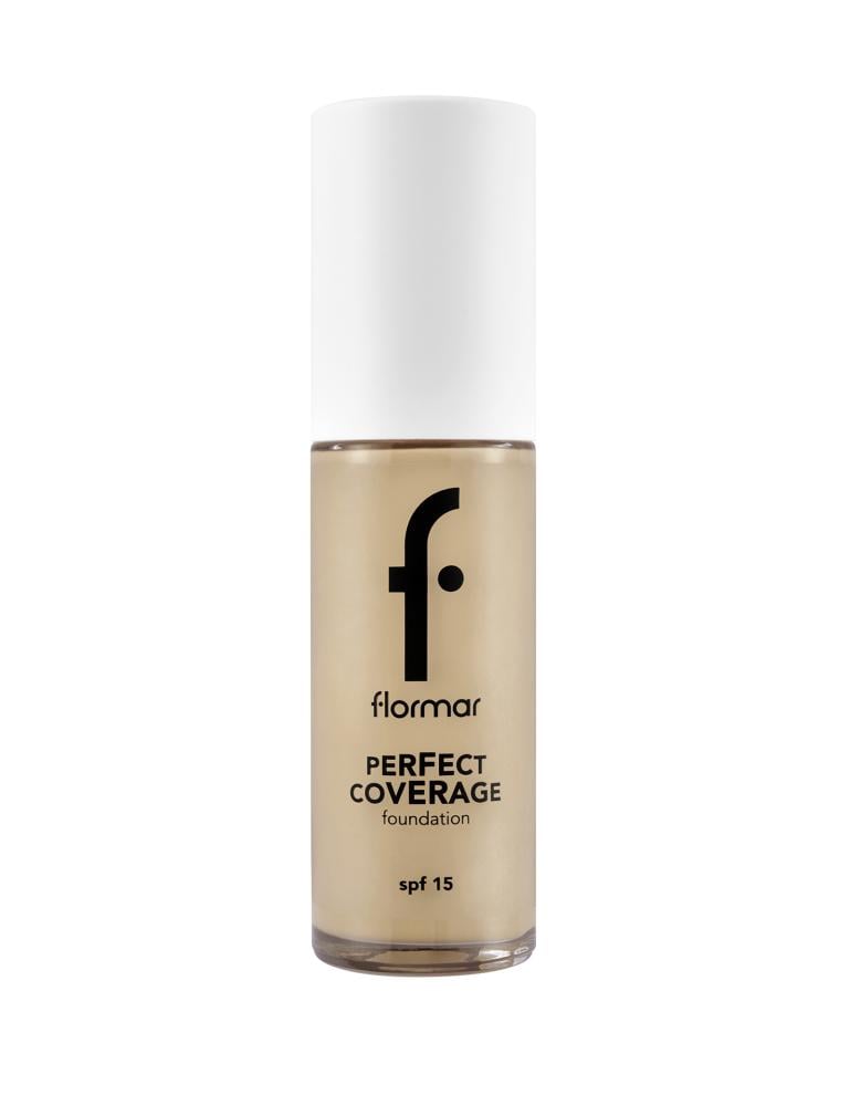 Full Coverage Foundation Soft Beige 102 Moisturising Flormar 30ml