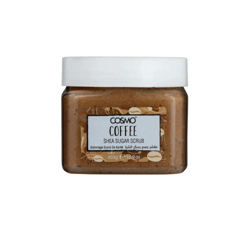 Cosmo Shea Butter Coffee Sugar Body Scrub 450g