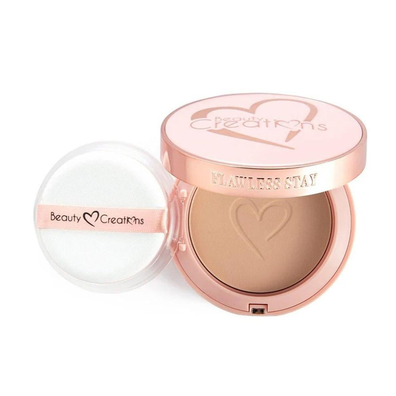 Pressed Powder Foundation Long-Lasting Coverage Beauty Creations 10g