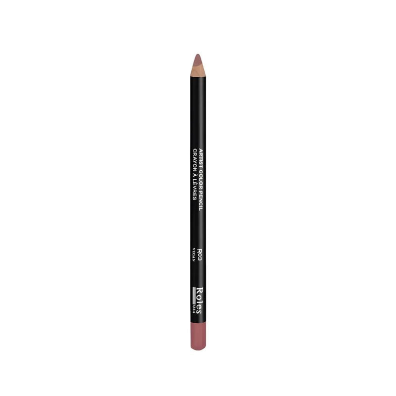 Roles Lip Liner Pencil R03 Long-Lasting Creamy Formula