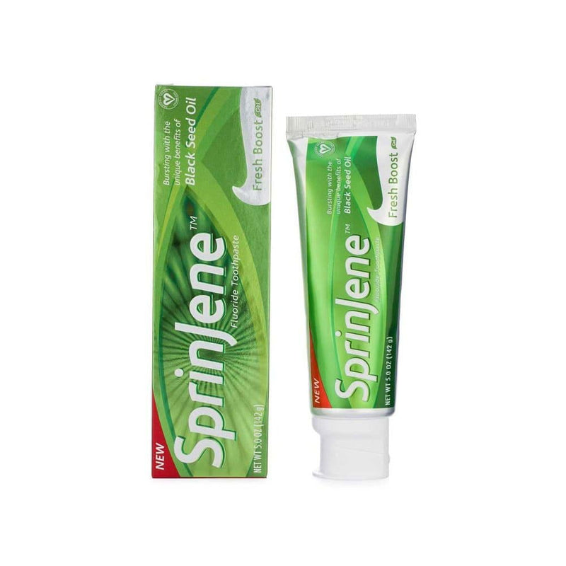 Toothpaste Black Seed Oil Fresh Boost Sensitive Teeth Sprinjene 142g