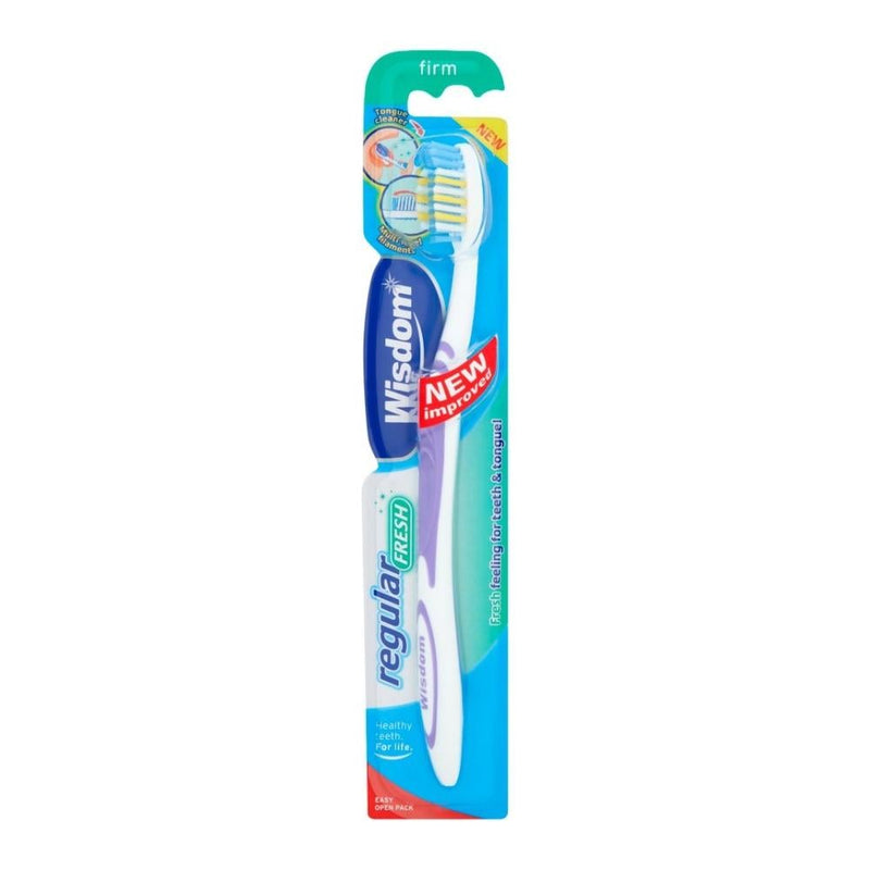 Wisdom Hard Bristle Toothbrush for Effective Oral Care