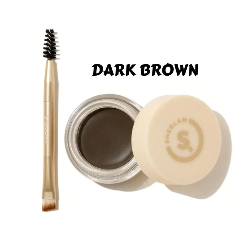 Waterproof Eyebrow Gel Dark Brown Smudge-Proof SHEGLAM
