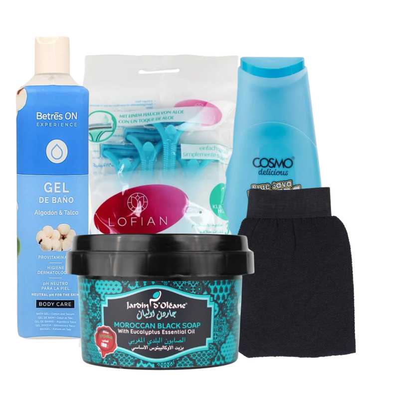Best Body Care Kit for Chicken Skin & Hair Removal Smoothing Set 4-Piece