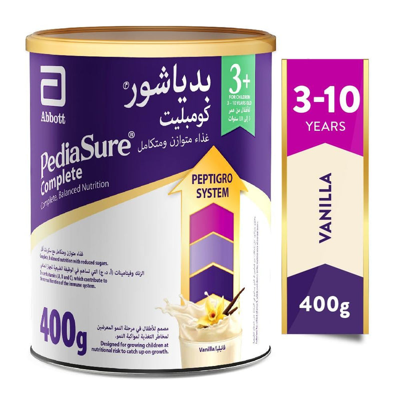 Child Nutritional Milk Vanilla Powder Growth Support Pediasure 400g