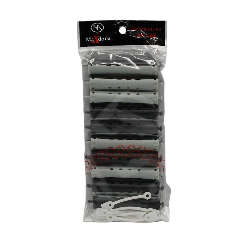 Maxdona Plastic Hair Rollers, Heatless Styling, Multi-Size Set