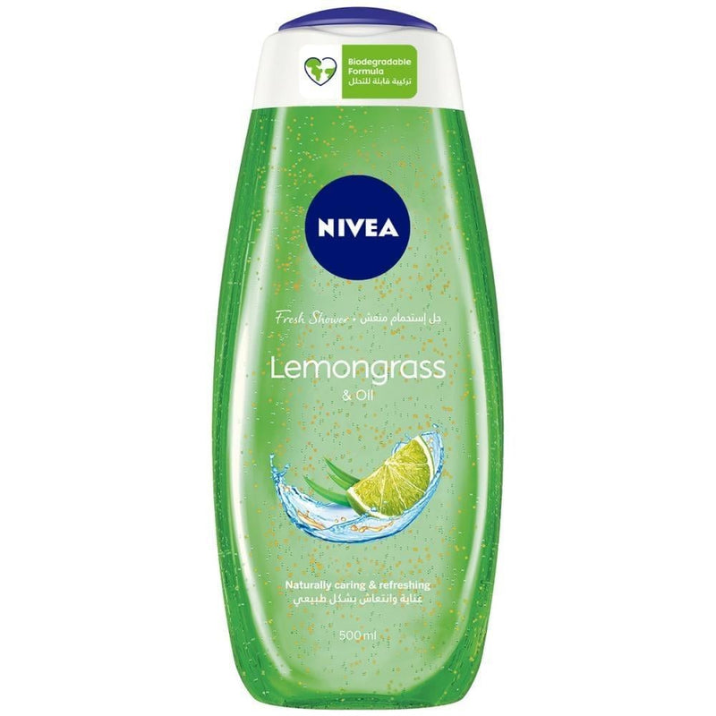 Buy Shower Gel Lemongrass Oil Care Nivea 500ml