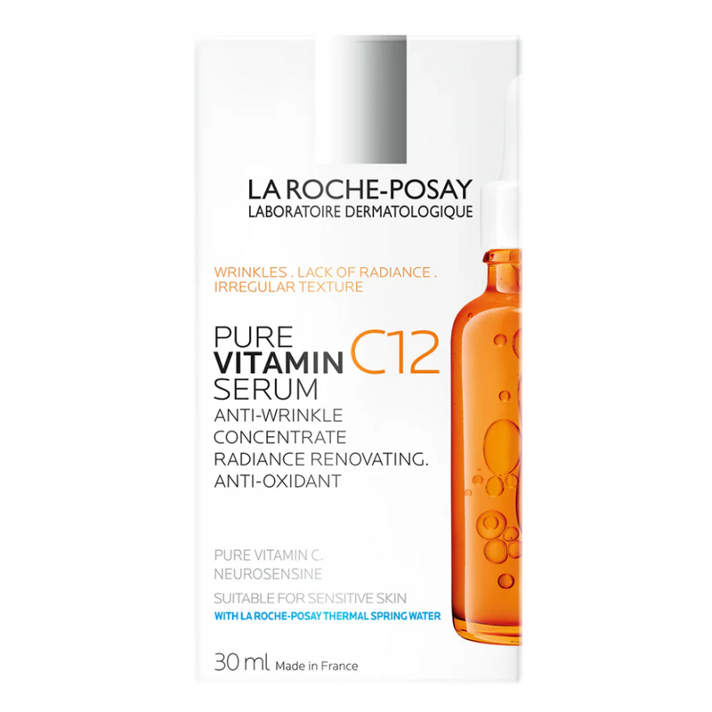 Vitamin C Serum For Face Radiance Pure Antioxidant La Roche Posay 30ml
