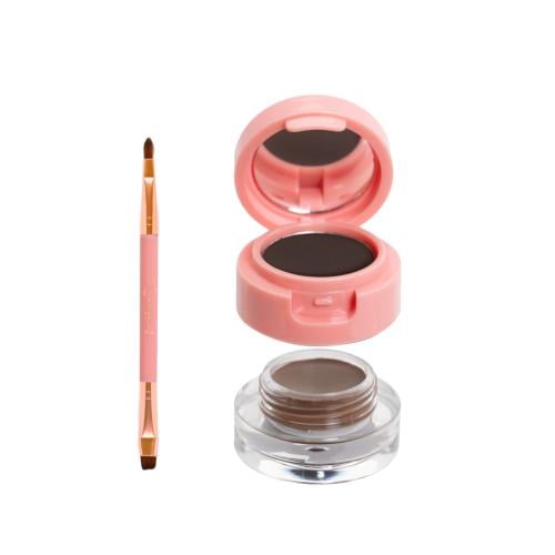 Christine Eyebrow Gel and Powder 03 Dark Brown Waterproof