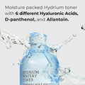 Hydrating Toner Vitamin B5 Hyaluronic Acid COSRX Hydrium Watery 50ml