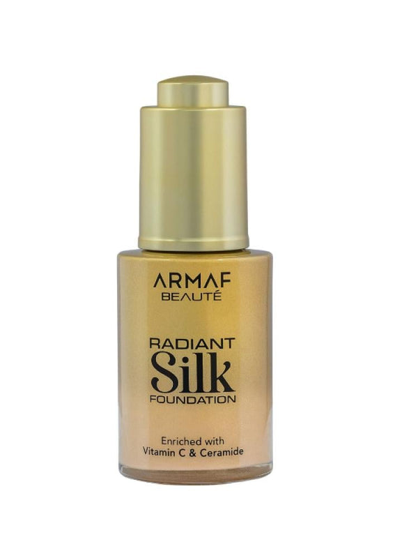 Armaf Beauty Radiant Silk Foundation 30ml - Vitamin C, Ceramides | Shade 09 Ginger