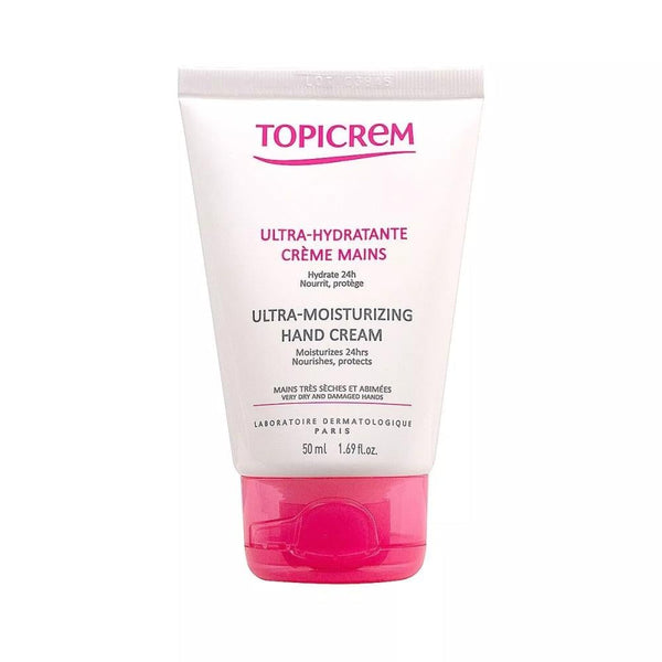 Hand Cream Ultra Moisturizing Repairing Dry Skin Topicrem 50ml