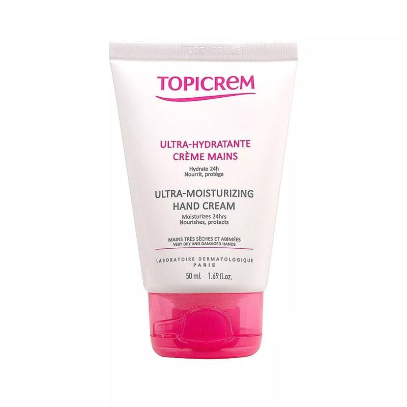 Hand Cream Ultra Moisturizing Repairing Dry Skin Topicrem 50ml