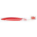 Medium Toothbrush Anti-Plaque Fine Rubber Bristles Foramen Adapta Assorted