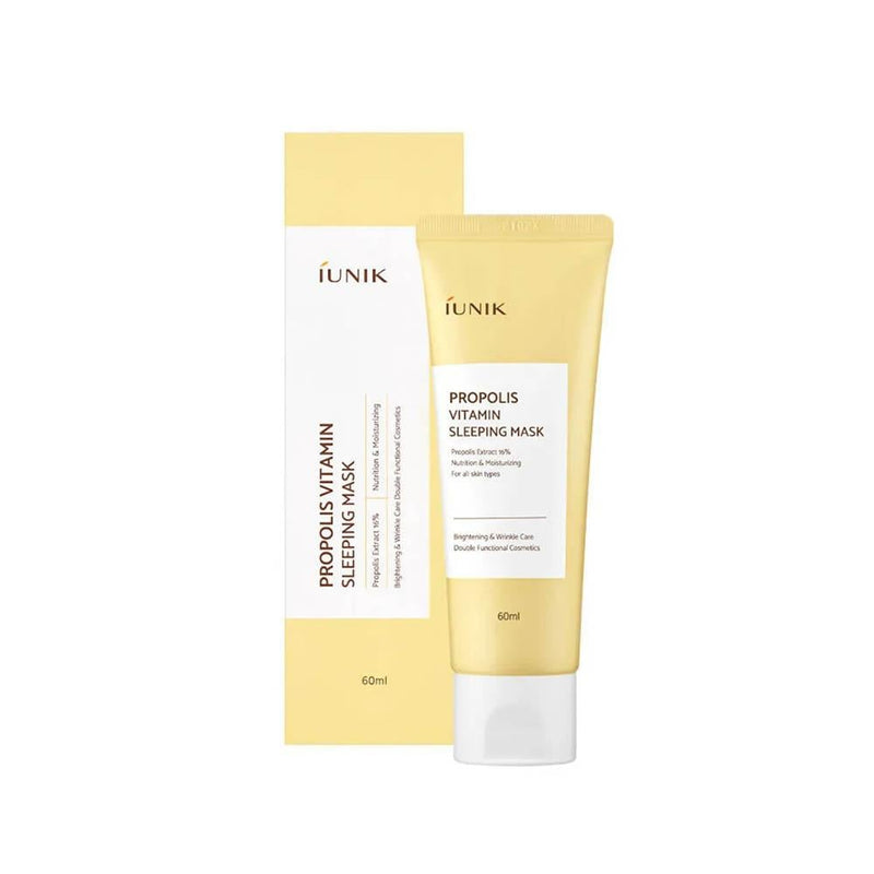 Propolis Vitamin Sleeping Mask Hydrating Night Cream iUNIK 60ml