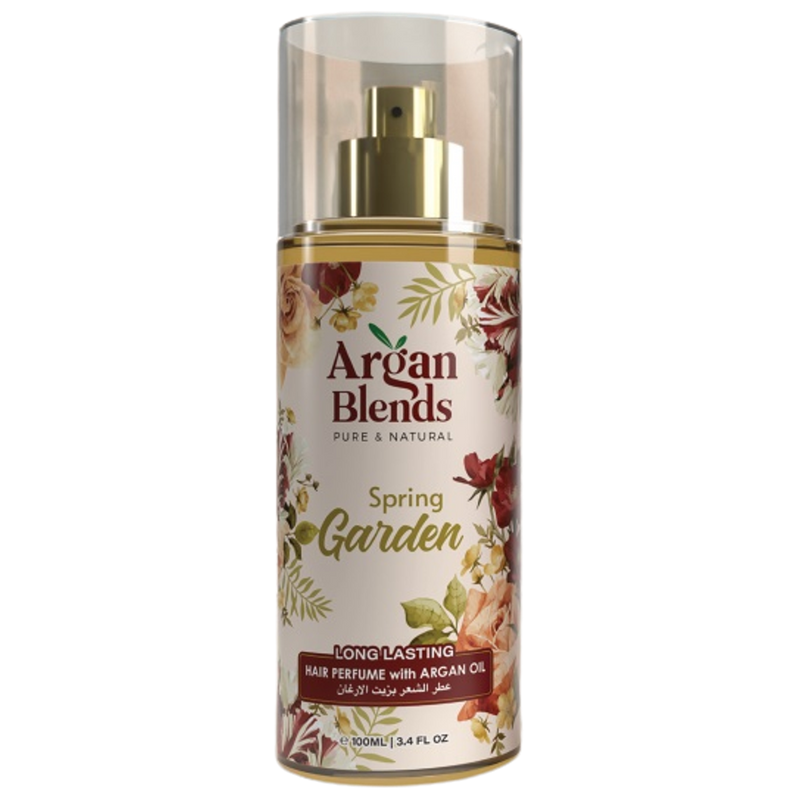 Hair Perfume Spray Spring Garden Fragrance Mist Argan Blends 100ml