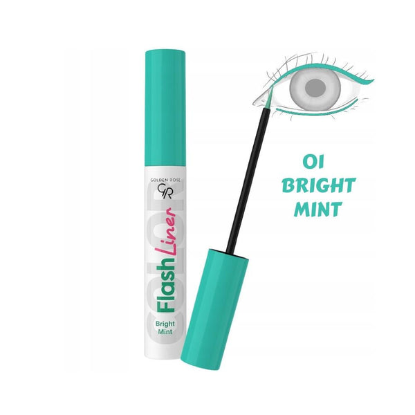 Golden Rose Flash Liner Eyeliner No. 01 Bright Mint