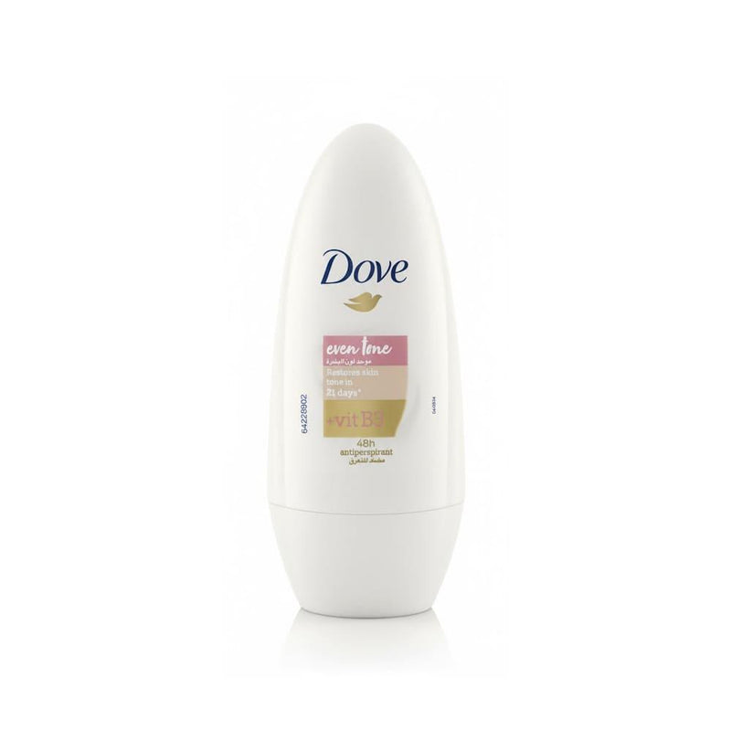 Dove Even Tone Roll-On Deodorant Brightening Vitamin B3 50ml