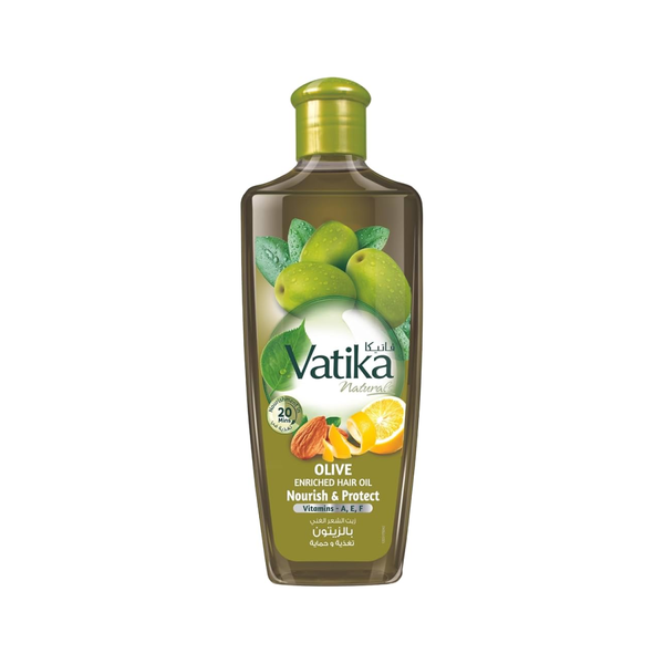 Vatika Olive Enriched Hair Oil for Deep Conditioning, 200ml