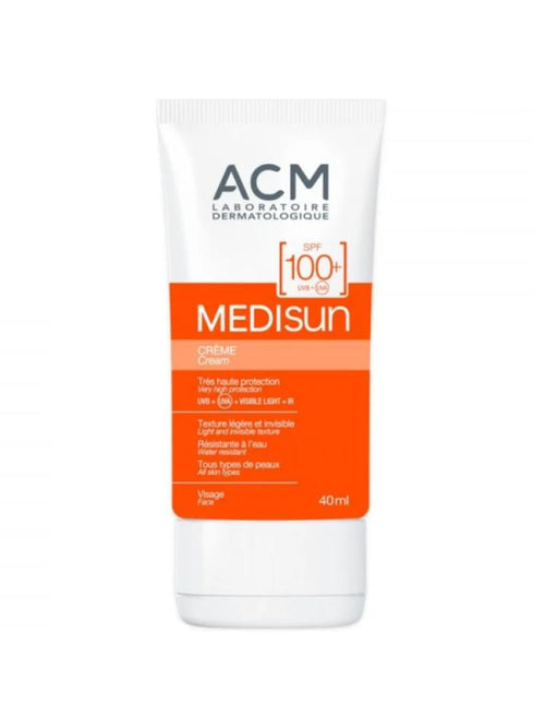 Acm Medisun Sunscreen Cream SPF 100+ UVA/UVB Filters, 40ml