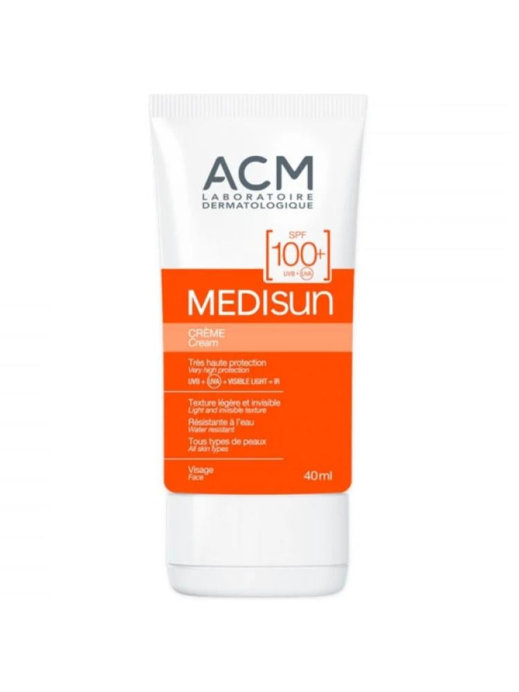 Acm Medisun Sunscreen Cream SPF 100+ UVA/UVB Filters, 40ml
