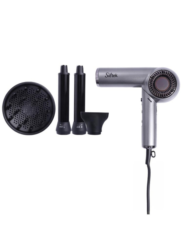Ionic Hair Dryer Foldable Professional Frizz Control Siltek 1500W
