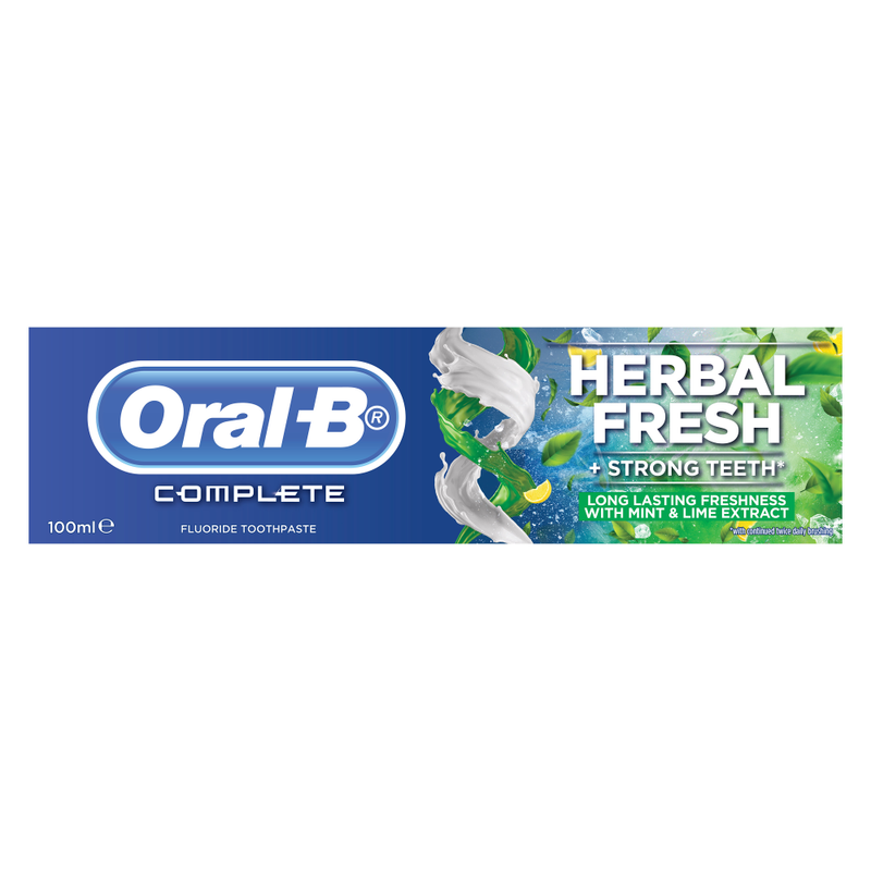 Oral-B Complete Herbal Toothpaste Fluoride Protection 75ml