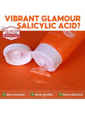 Salicylic Acid Face Wash Exfoliating Gel Cleanser Acne Control Vibrant Glamour 100g