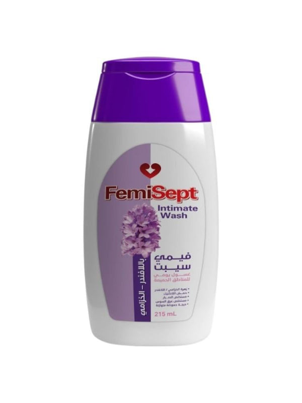 Femi Sept Daily Intimate Wash with Lavender & Aloe Vera - 215ml