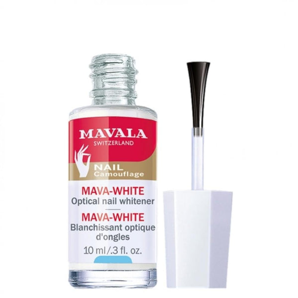 Mava White Optical Nail Whitener Brightening Formula Mavala 10ml