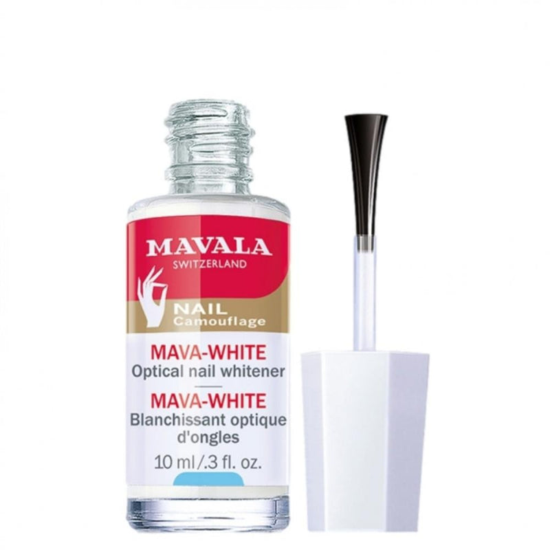 Mava White Optical Nail Whitener Brightening Formula Mavala 10ml