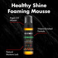 Gummy Professional Braid Control Foaming Mousse with Argan Oil - 200ml