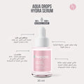 The Hoppa Aqua Drops Hydrating Serum with 4D Hyaluronic Acid & Squalane, 30ml